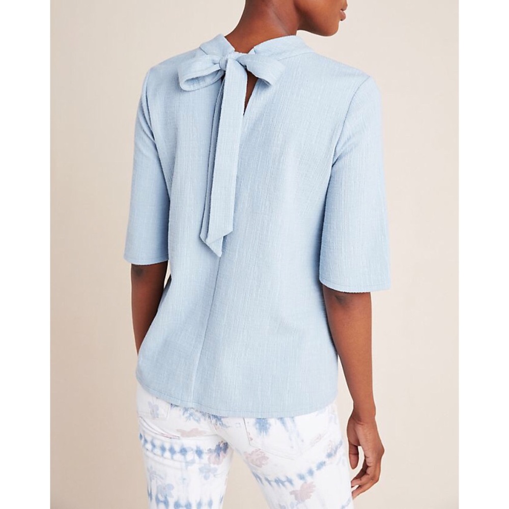 Anthropologie Current Air Tie-Back Top Size XS